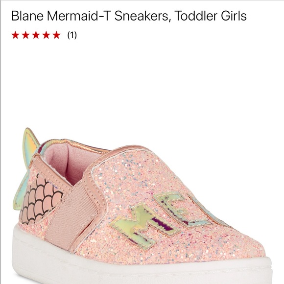 Sam Edelman Toddler Blane Mermaid Sneaker - Sz 10 - Picture 4 of 4